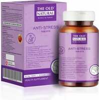 The Old Natural Anti Stress Tablets for Tension and Stress Relief [60 Capsule]