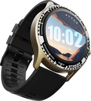 Boult Striker 1.3" HD, Bluetooth Calling, Complete Health Tracking, 150+ Watch Faces Smartwatch (Black Strap, Free Size)