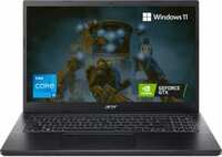 acer Aspire 7 Core i5 12th Gen - (16 GB/512 GB SSD/Windows 11 Home/4 GB Graphics/NVIDIA GeForce GTX 1650) A715-5G/ A715-51G Gaming Laptop  (15.6 inch, Charcoal Black, 2.1 kg)