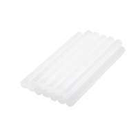 Amazon Basics Hot Melt White Clear Glue Stick, 11 X 150 mm, 12 Pieces per box