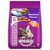 Whiskas Adult (1+ year) Dry Cat Food, Mackerel Flavour, 7kg Pack