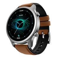Noise NoiseFit Halo with Leather Strap, Bluetooth Calling Smart Watch