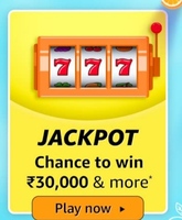 Amazon JACKPOT Chance to win 30,000