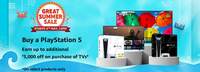 Buy Playstation & Get Up to Rs.5000 Off on TV