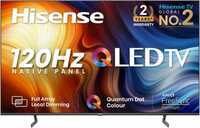 Lowest Hisense 139 cm (55 inch) QLED Ultra HD (4K) Smart TV