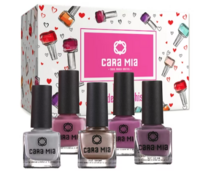 CARA MIA Set of 5 Babe You Deserve This Nail Polishes 5ml Each - Charm Me Nails