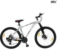HRX XTRM MTB 500 85% Assembled with Front Suspension 27.5 T Mountain Cycle  (21 Gear, Grey)
