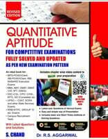 Quantitative Aptitude for Competitive Examinations  - R S Aggarwal NEW 2022 Video edition. (Offer ends 2 P.M)