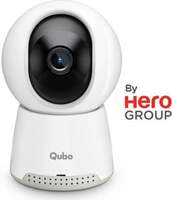Qubo Smart Cam 360 Q100 by HERO GROUP 1080p FHD WiFi CCTV with Intruder Alarm System Security Camera