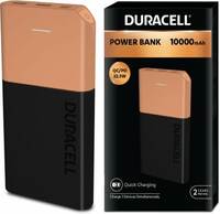 DURACELL 10000 mAh Power Bank (22.5 W, Fast Charging)  (Multicolor, Lithium-ion)