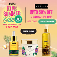 Kapiva <> Nykaa  Upto 50% + Extra 10% applicable on all products [EXCLUSIVE CODE]