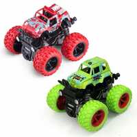 NK STAR Plastic Pull Back Monster Truck, 2 Pack, Multicolour@104 each