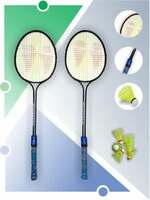 LINOX badminton set of 2 with 6 shuttle cock Badminton Kit@ 99 each