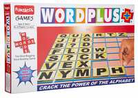 Funskool Games - Word Plus, Educational Word Building Game, for Kids & Family, 1 or More Players, 6 & Above,Pack of 1