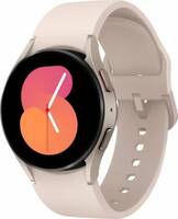 SAMSUNG Watch 5 40mmSuper AMOLED display LTE calling & body composition tracking  (Pink Gold Strap, Free Size)
