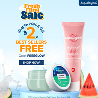 Aqualogica - Shop for 699 & get Hydrate + Gel Moisturizer & Glow+ Jello Moisturizer [UPCOMING]