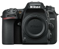 Nikon D7500 DX-Format Digital SLR Body (Black)