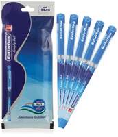 Cello Butterflow Simply Ball Pen | Pack of 5 Blue pens