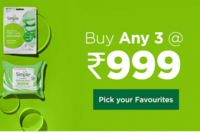 Simple Skincare : Buy 3 at ₹999 + Free Gift on Every Order