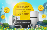Appliances Bonanza 11-13th may Upto 75% off +  upto ₹5250 with HDFC Credit & Debit Card EMI Transactions