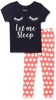 CHEROKEE KIDS Girl's Cherokee Half Sleeve Regular FIT Coordinates Pajama Set