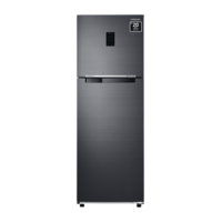 Samsung 322 Litres 2 Star Frost Free Double Door Refrigerator (RT37C4512BX/HL, Luxe Black)
