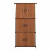 HomeTown Jacob Engineered Wood Office Storage Cabinet - (Oak)