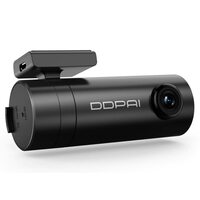 DDPAI Mini Car Dash Camera, Full HD 1080p, 140° Wide Angle, F2.0 Aperture, Super-Capacitor, G-Sensor, WiFi, Parking Mode, Upto 128GB Supported (Designed for Hot Indian Weather) 