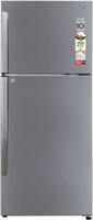LG 412 L Frost Free Double Door 1 Star Refrigerator  (Shiny Steel, GL-T432APZR)