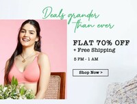 Zivame Flash Sale - Flat 70% Off + Extra 8% Off [Till Midnight]