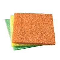 YORK Multipurpose Scrubbing Pads Clean Bathrooms, Kitchens, Counters And Floors To Erase Grime And Make Surfaces Sparkle 3 Pieces (032030)