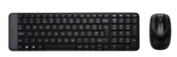 Logitech MK220 Mouse & Keyboard Combo Wireless Laptop Keyboard (Black)