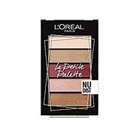 L'Oréal Paris Eyeshadow Palette, Mini-Sized, High Pigmentation, Highly Blendable Shades, La Petite, Nudist