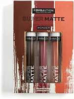 Makeup Revolution Lipstick Set Multi (Matte) Intensely Pigmented & Long-Lasting, Velvet Water Proof Lip Makeup