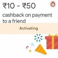 Google Pay - Get Rs.10- Rs.50 Cashback on Min Rs.100 Payment