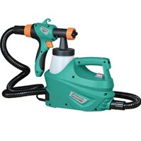 Suzec Power Action Spray Gun SG850 Input Power 850 Watt 220-240V, 50Hz, Max Container Capacity 800ml Max Viscosity 40din/sec with 3 Different Spray Modes (SG850, Green)