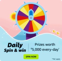 Daily Spin and Win Rs 5000* 16th May