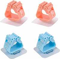 AG E-Com Metal Mop And Broom Holder Wall Mounted