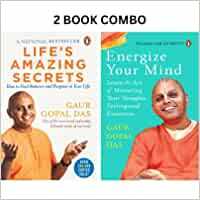 Set of Gour Gopal Das Energize Your Mind + Lifes amazing secrets 2 Book Combo Perfect Paperback
