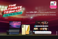 Croma : Get 10% Off on Select Audio Devices on Purchase of TVs, Laptops & Mobiles