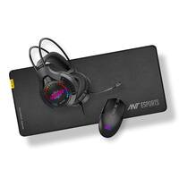 Ant Esports Champions Bundle X – 3 in 1, Gaming RGB Mouse + Gaming RGB Headset + Gaming Mouse pad