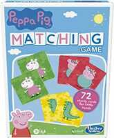 Hasbro Gaming Peppa Pig Matching Game for Kids Ages 3 and Up, Fun Preschool Game for 1+ Players