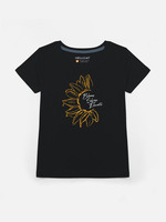 HELLCAT Black Printed T-Shirt