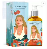 Natyv Soul Shampoo with Apple Seed Oil from France  (300 ml)