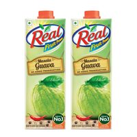 (Pack of 2) Real Masala Guava Fruit Juice - 1L (Pack of 2)