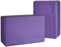 AmazonBasics Yoga Blocks Pair - Pack of 4, Purple