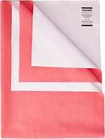 Amazon Brand - Solimo Baby Water Resistant Dry Sheet, Small, 70cm x 50cm, Dark Pink(Cotton)