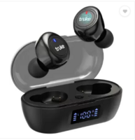 truke Fit1+ with 36H of Playtime, Gaming Mode, 10mm Drivers with AAC Codec Bluetooth Headset  (Black, True Wireless)