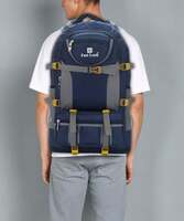 Fast look  Expandable Travel Rucksack for Outdoor Sport Camping Hiking Trekking Bag-Blue Rucksack - 60 L  (Blue)
