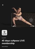 Timesprime : Get 45 Days Cultpass live membership free